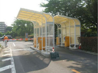 料金所ゲートテント(施工例)