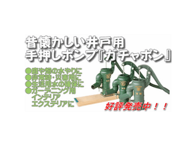 井戸用手押しポンプ ガチャポン
