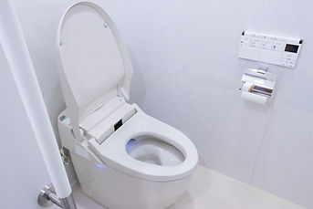 ウォシュレットが付いたトイレ