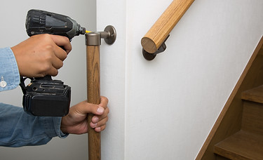 手すりの取り付け