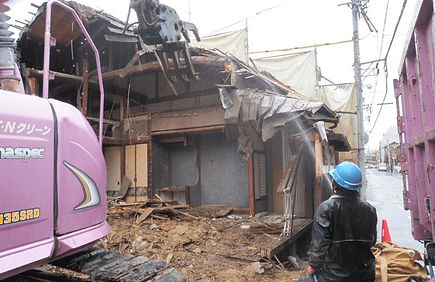 木造建築解体工事