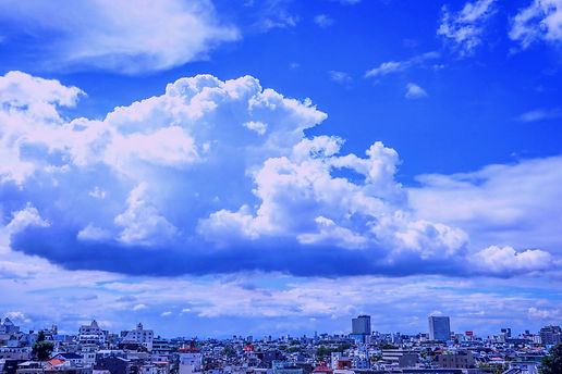 青空と雲