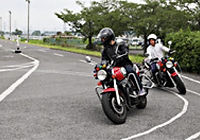 広いコースでのびのび教習
