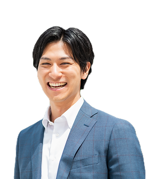 笑顔の男性