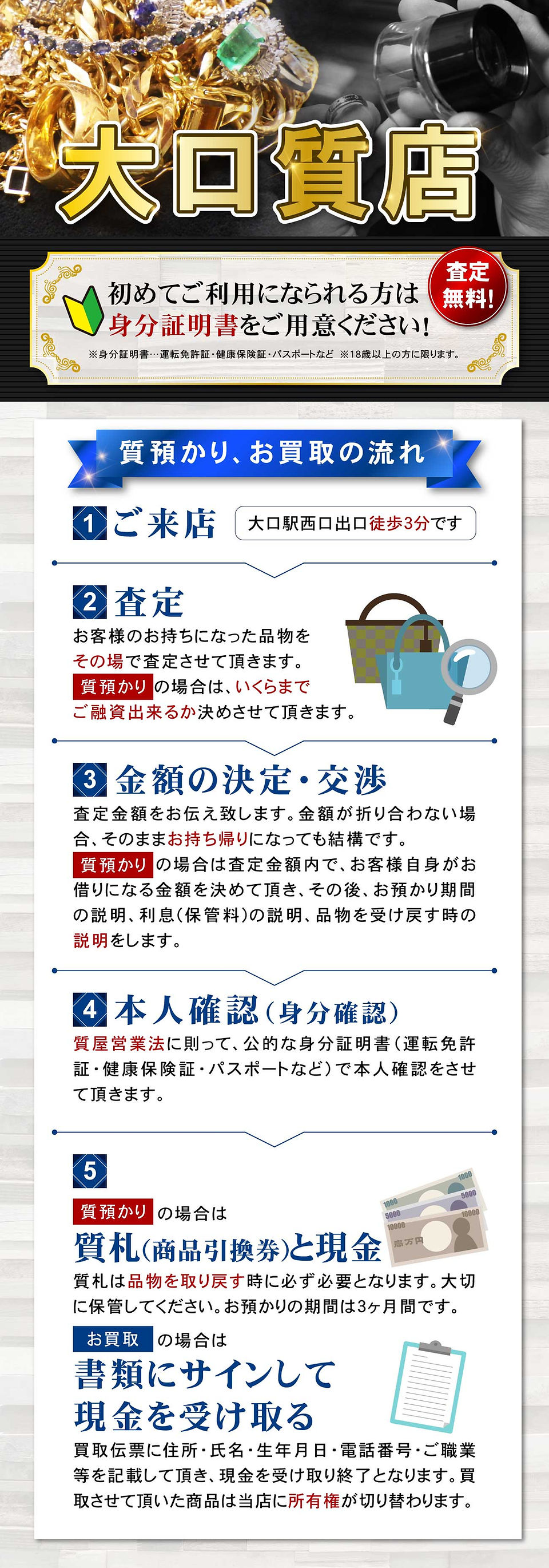 大口質店