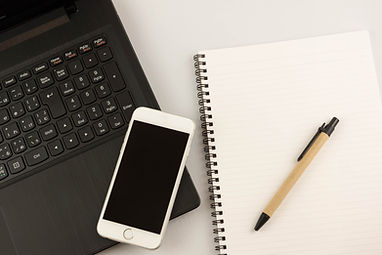 スマホとパソコンとノート