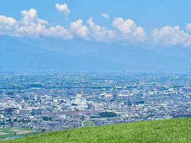 須坂市の眺望
