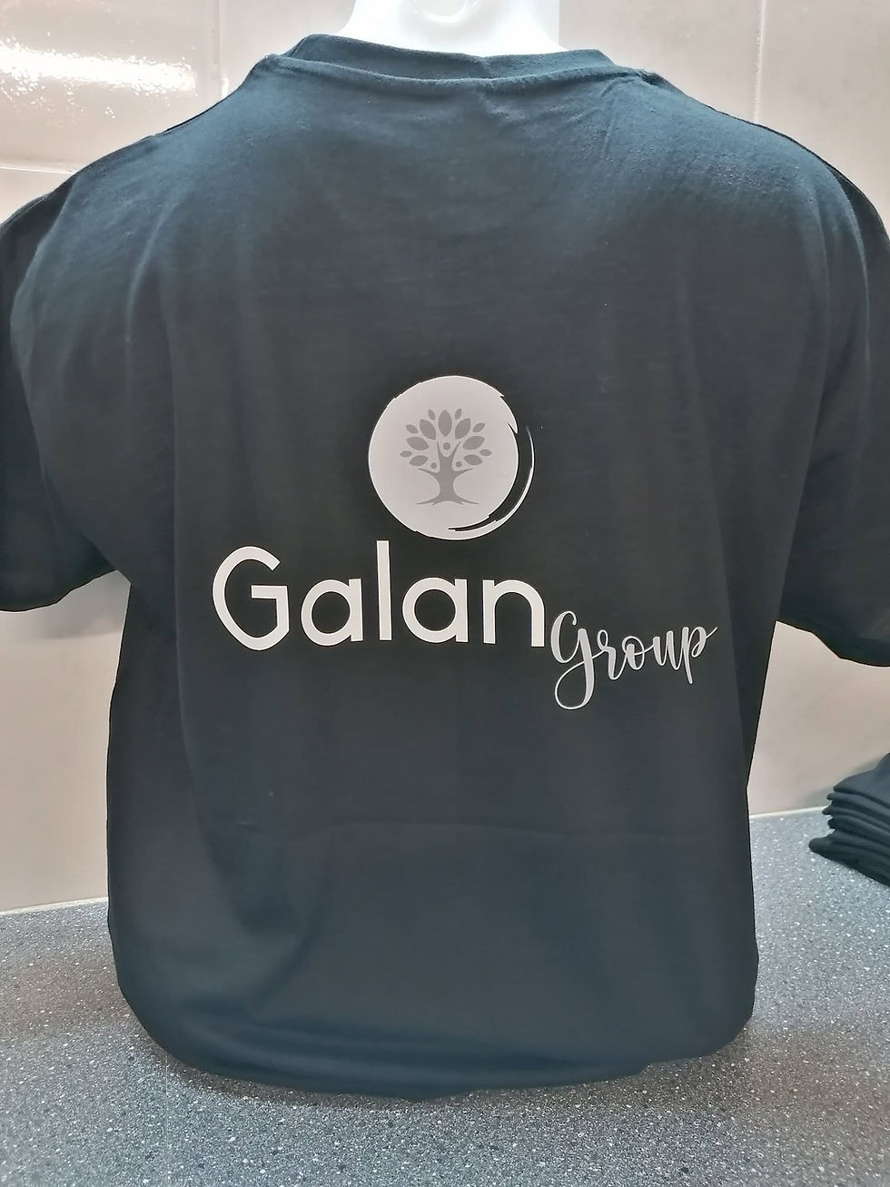 T-shirts personnalisés pour le Grand Groupe Galan