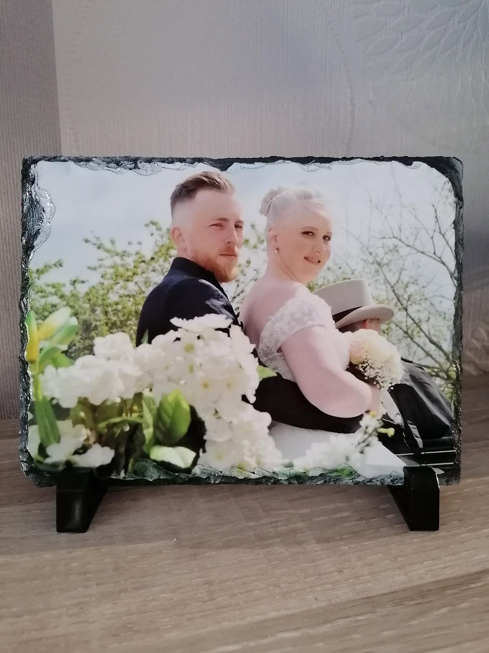 Plaque en ardoise personnalisée