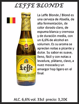 leffe rubia