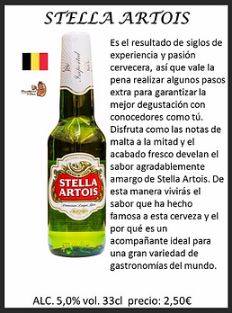 stella artois