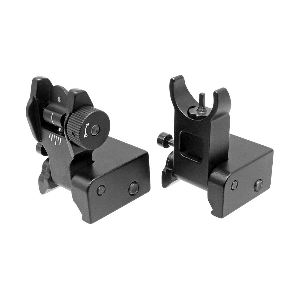 Flip Up Mini Front and Rear Sight