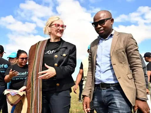 Visite de la Directrice régionale de l'UNICEF à Madagascar