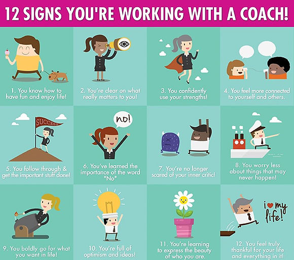 12 Signs You're Working with a Personal Coach