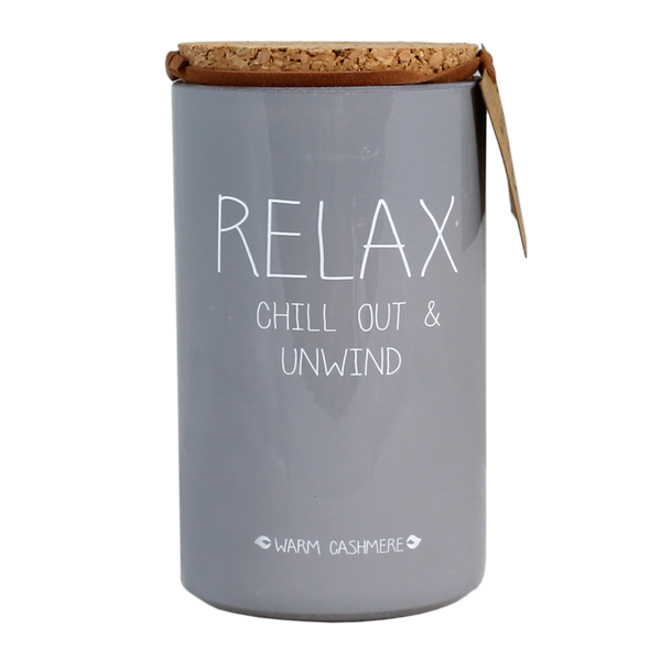 SOJAKAARS – RELAX, CHILL OUT AND UNWIND – GEUR: WARM CASHMERE