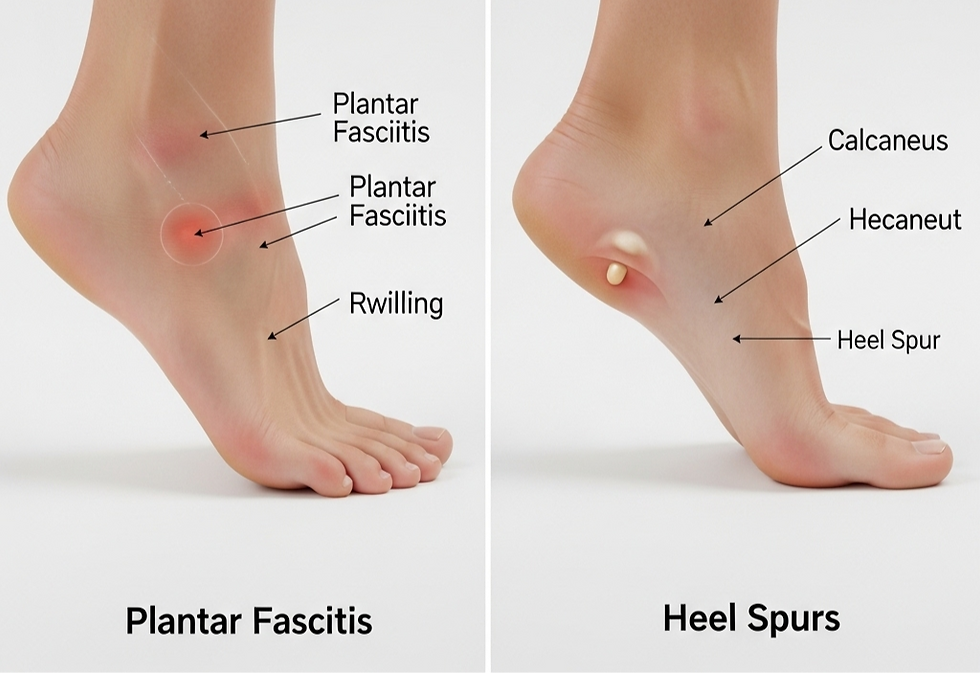 Plantar Fasciitis vs. Heel Spurs: What's Really Causing Your Pain?
