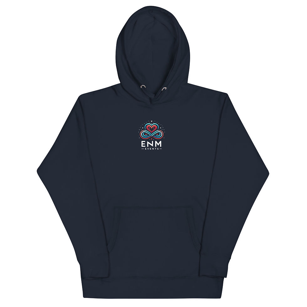 Thumbnail: Unisex Hoodie central ENM Events Logo
