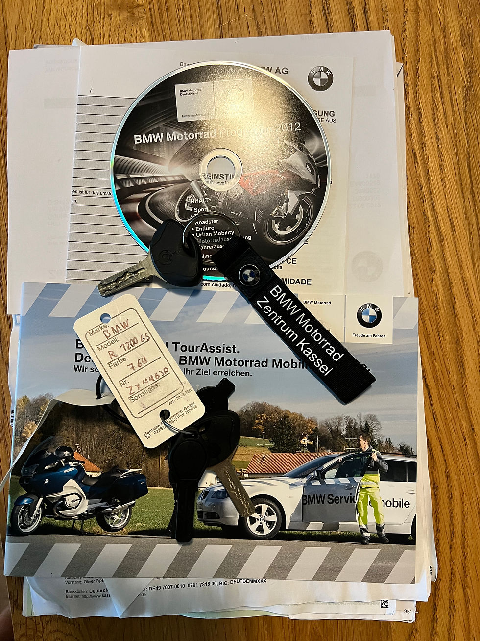 Miniatura: BMW R1200 GS