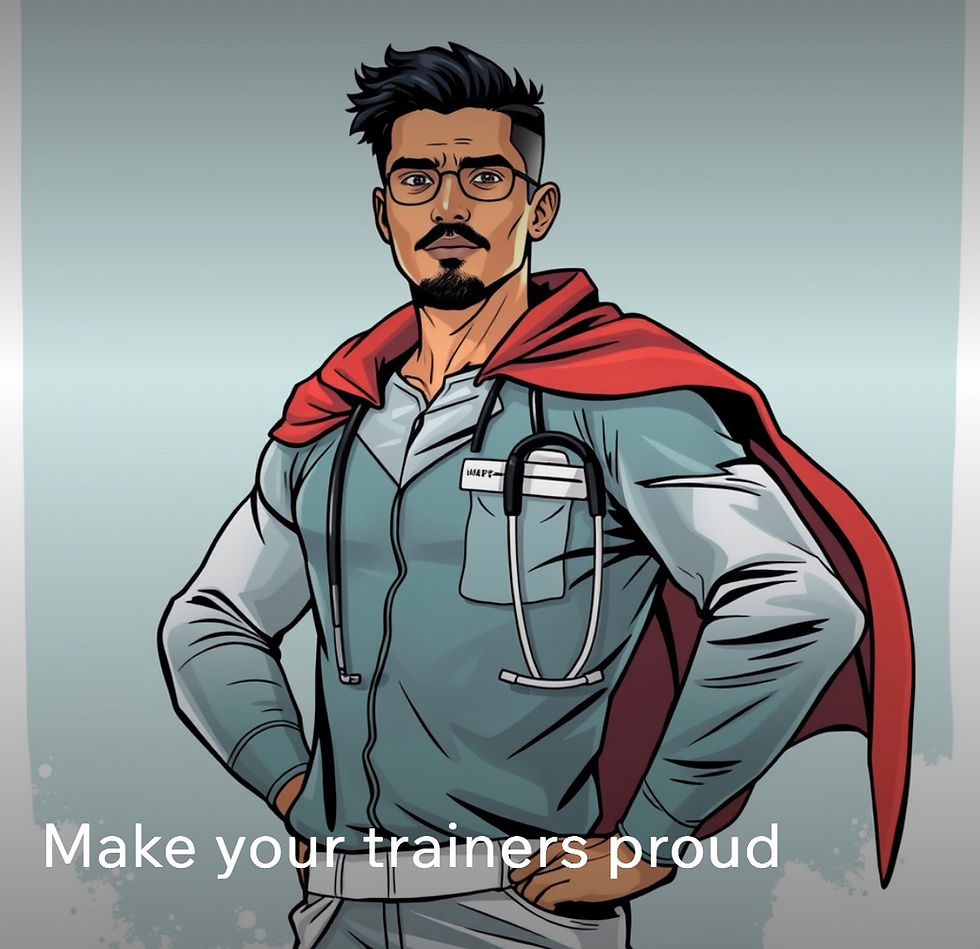 Make your trainers proud