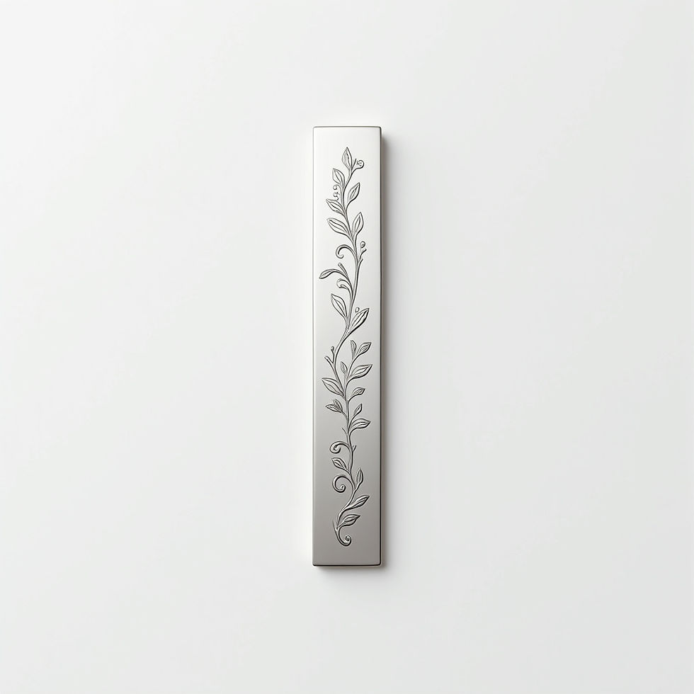 Engraved Silver Bookmark