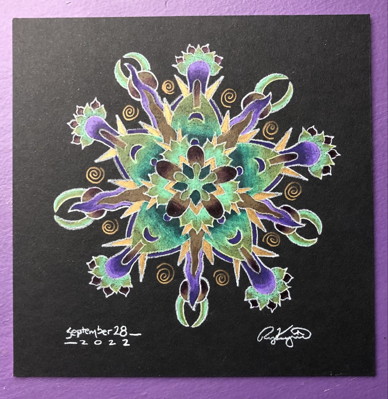 mandala series 9/28/22