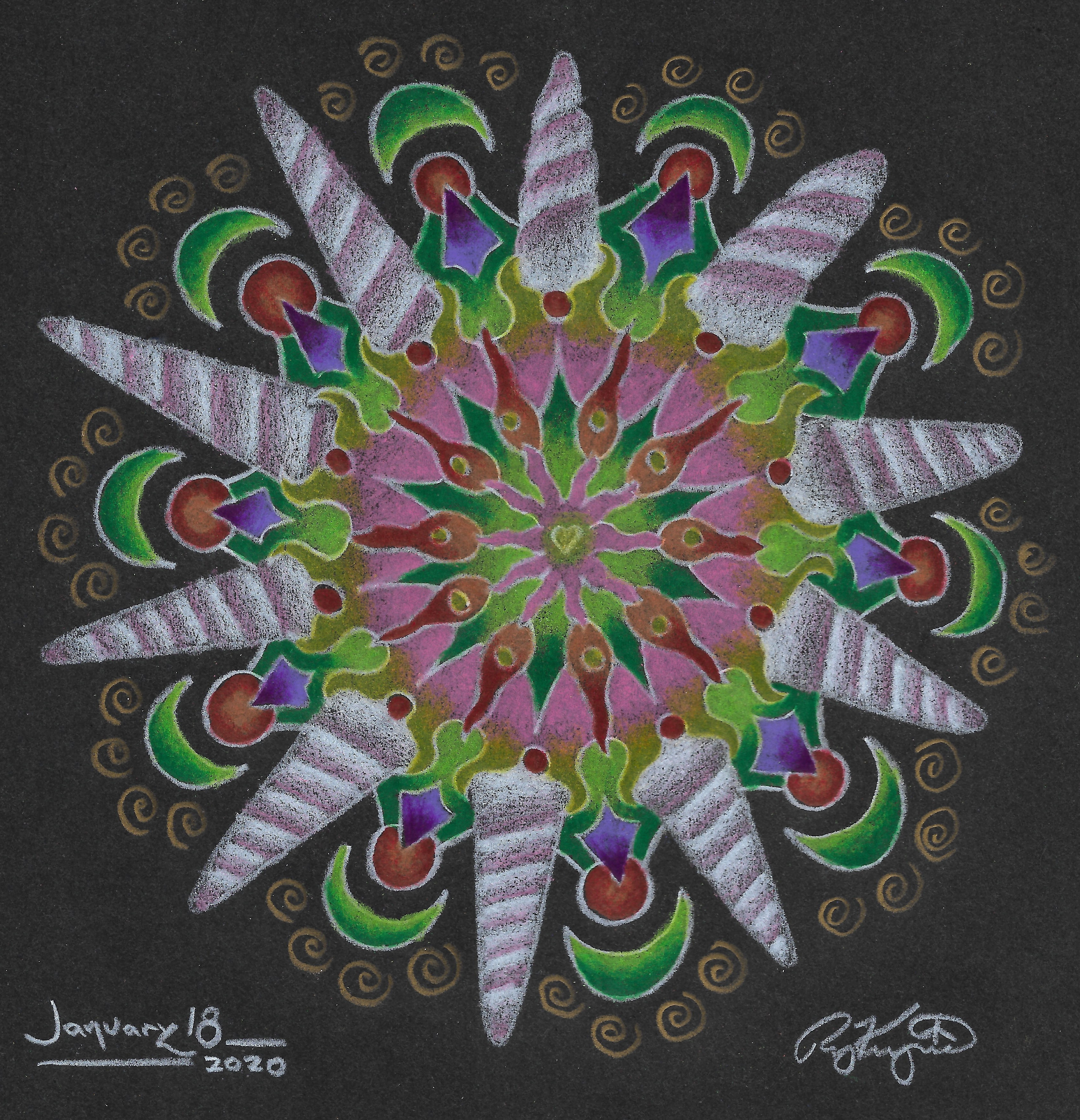 mandala series 1/18/20