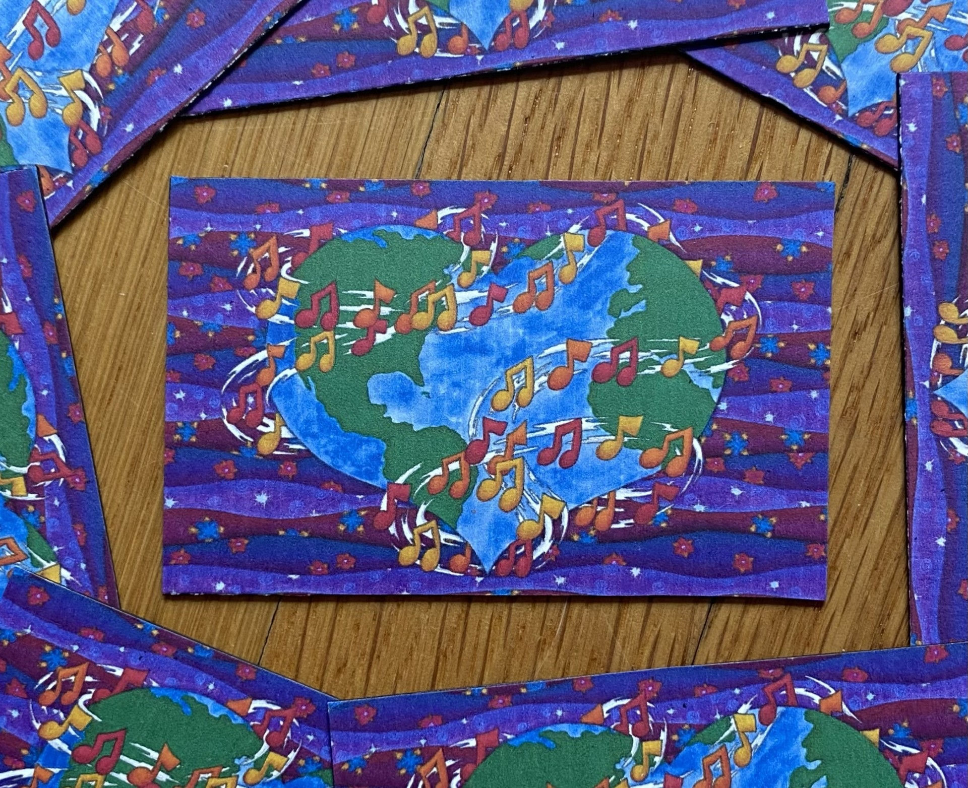 wrapped around it magnet