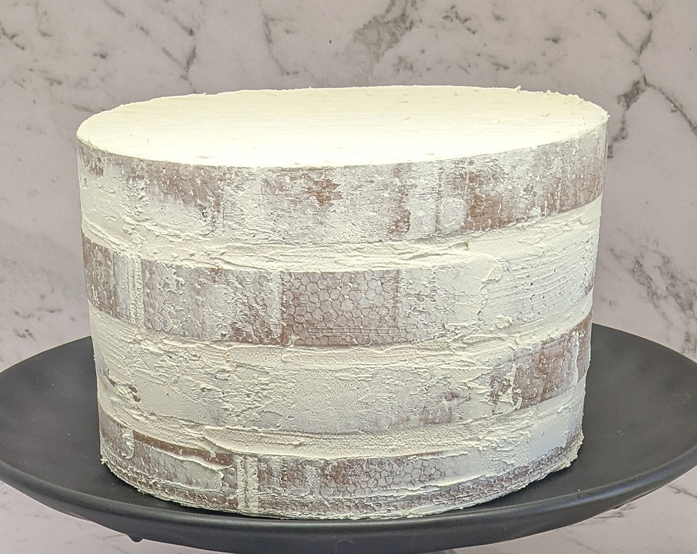 Fake Naked Cake without Toppers