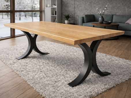 Comment choisir le bon piétement métal pour une table en bois ?
