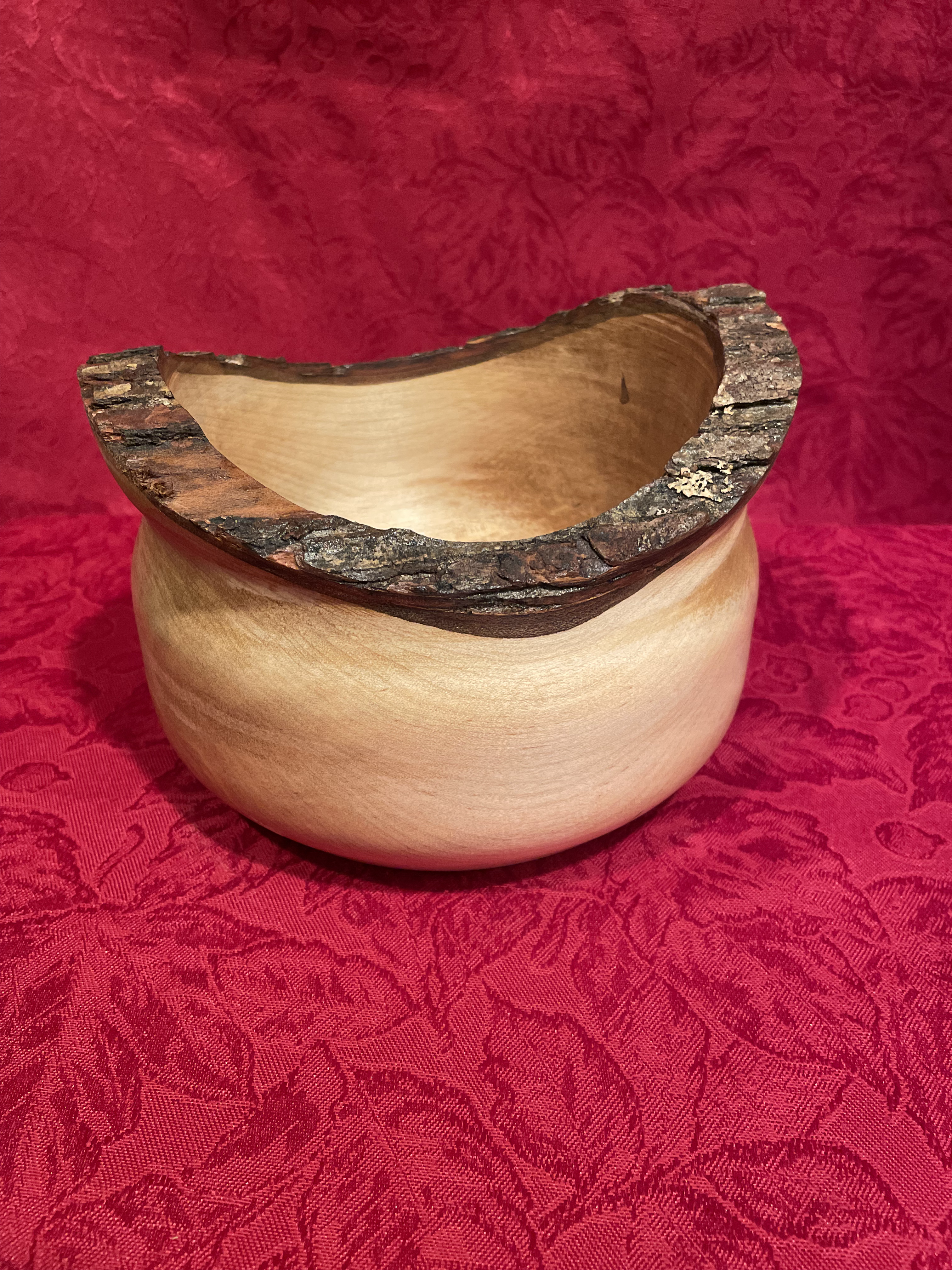 Live Edge Oak Bowl