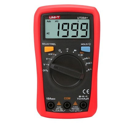 Unit UT 33A+ 600V Dijital Multimetre