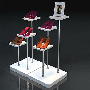 Free-Shipping-White-Wooden-Store-Display