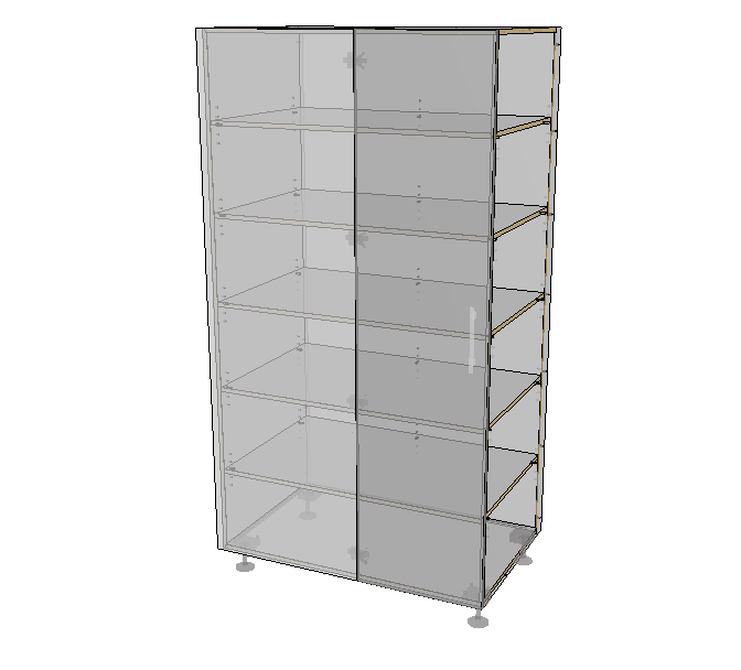 Blind Corner Pantry - 1 Door - Right (T)