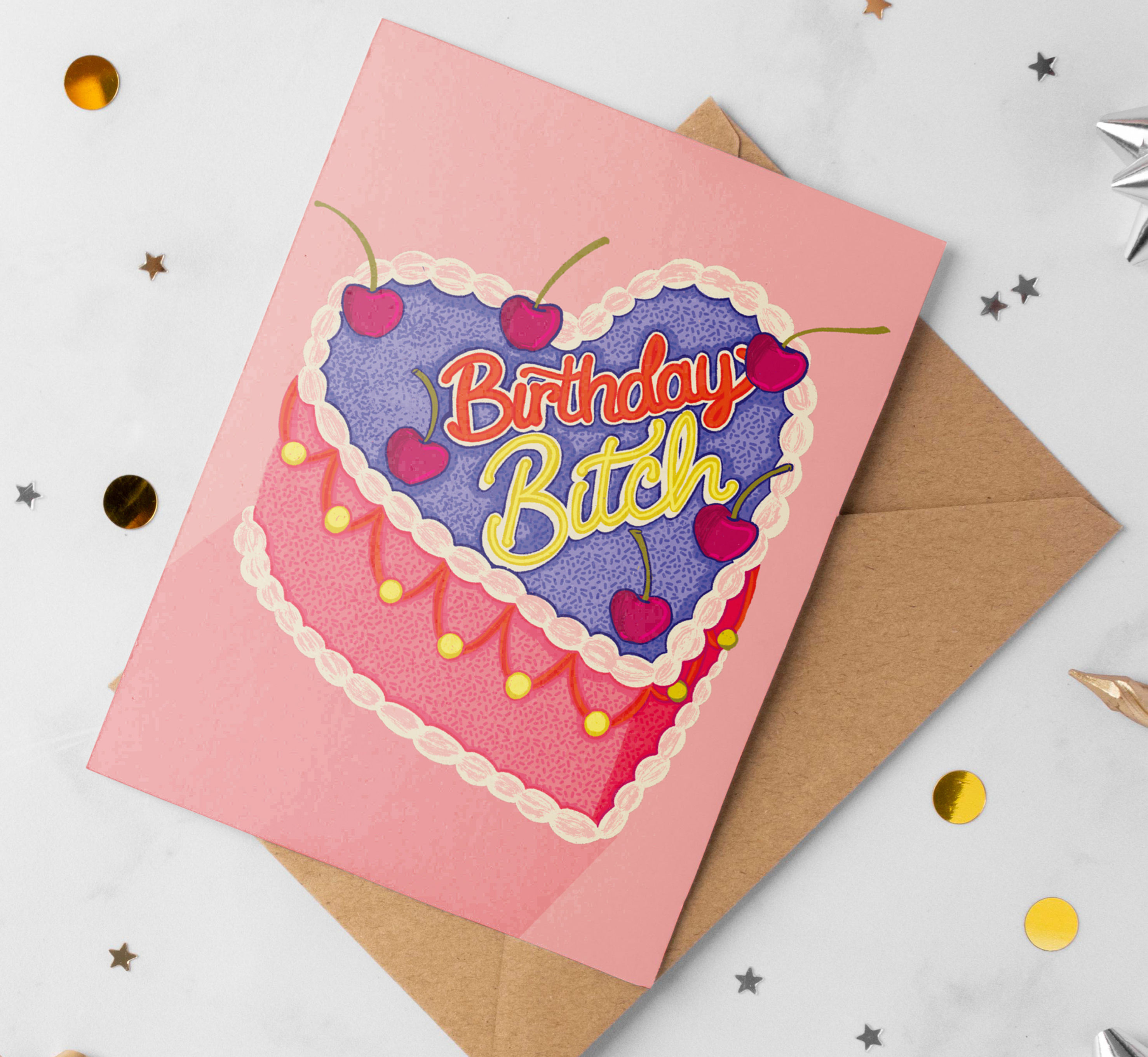 Birthday Bitch Card