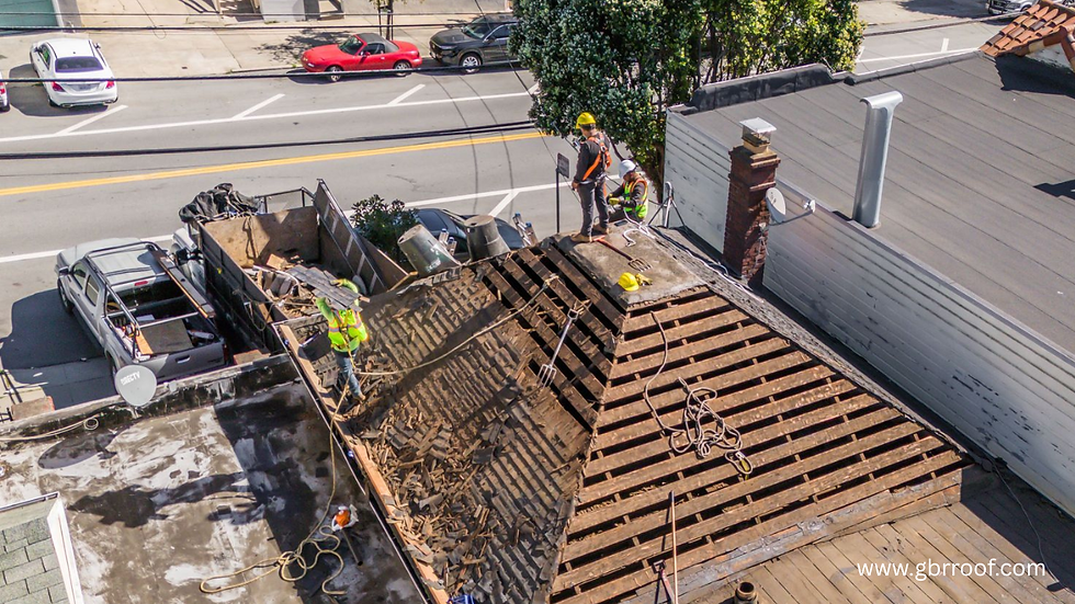 Roof installation preparation in Palo Alto California demonstrating correct roofing practices to avoid early roof failure