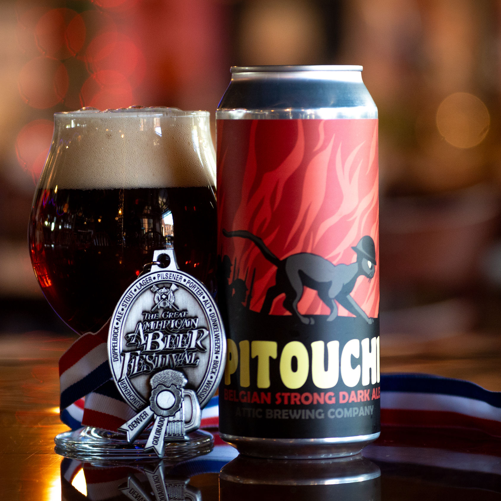 Pitouchi Belgian Strong Dark Ale 4-Pack 16oz Cans