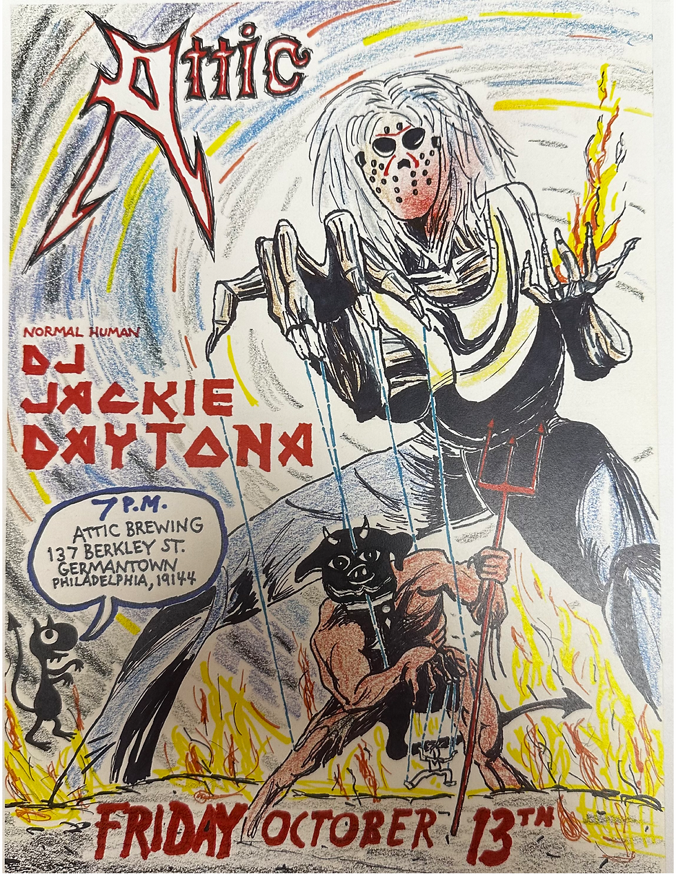 Friday the 13th with DJ Jackie Daytona!!!