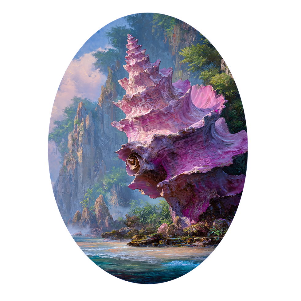 The Queen Conch ~ Planetary Guardian of the Blue Sapphire Pool