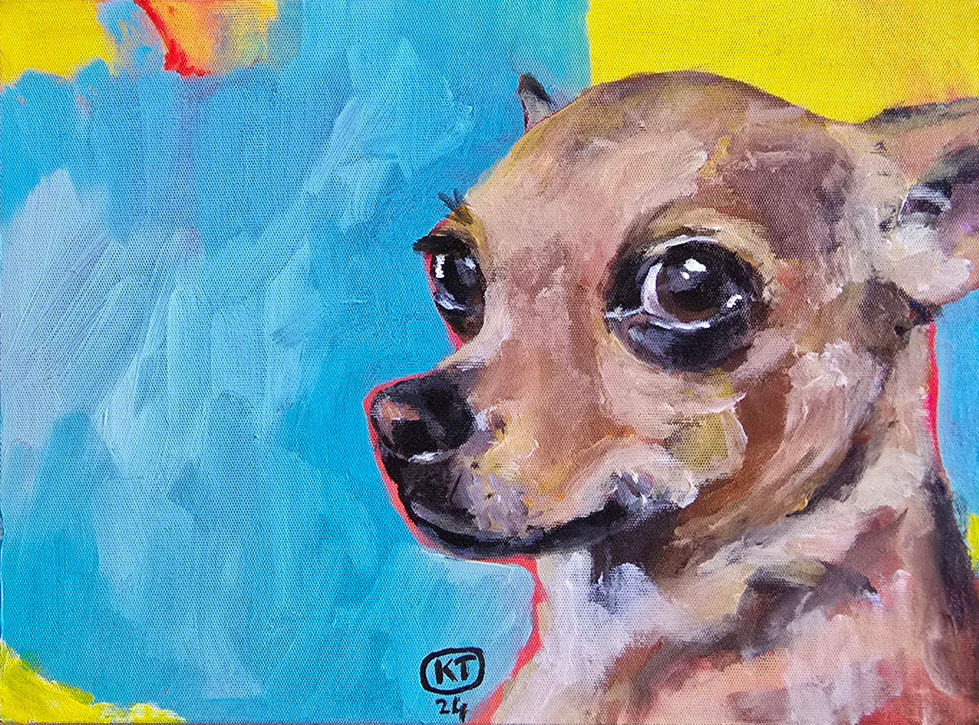 *Sold*
Cheeky Chihuahua