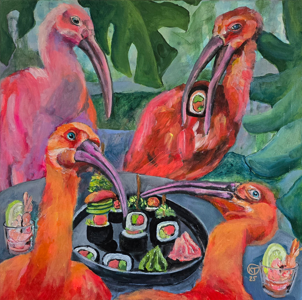 *Sold*
Ladies who lunch