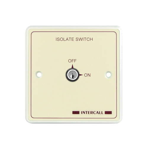 Intercall KS1 Key Switch Isolator | Nursecall Bits