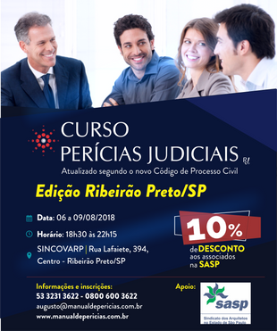 CURSO PERÍCIAS JUDICIAIS - Ribeirão Preto/SP
