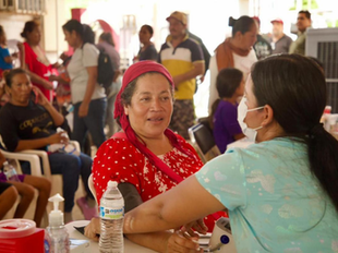 Ofrece Gobierno de Sonora jornada de atención médica en la comunidad de Guásimas de Belem, Guaymas
