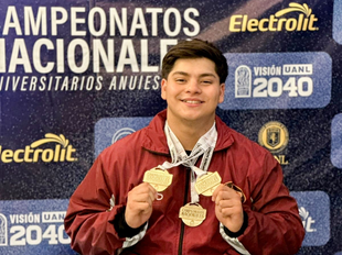 Halteristas de la UES ganan 20 medallas en los Juegos Nacionales Anuies 2025