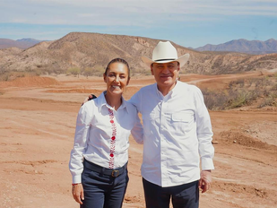Gobernador Durazo y Presidenta Sheinbaum impulsan la conectividad rural en Sonora con carreteras y caminos artesanales