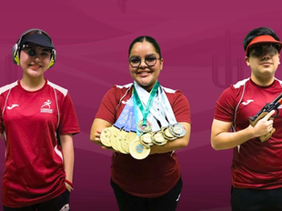 Terna de sonorenses de tiro buscará boletos a los JCC 2026