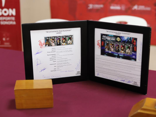 Presenta Correos de México dos series de estampillas postales sobre el deporte