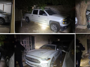 Gobernador Alfonso Durazo asesta golpe contundente a la delincuencia en Agua Prieta con aseguramiento de vehículos robados y blindados