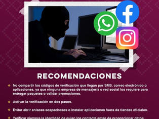 Gobierno de Sonora emite medidas para prevenir robo de cuentas de redes sociales