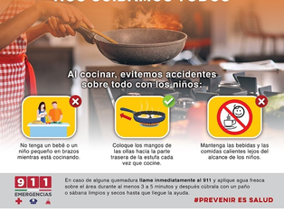 Llama Gobierno de Sonora a prevenir accidentes en el hogar